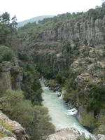 Türkei;Koepruelue;Kanyon;Köprülü